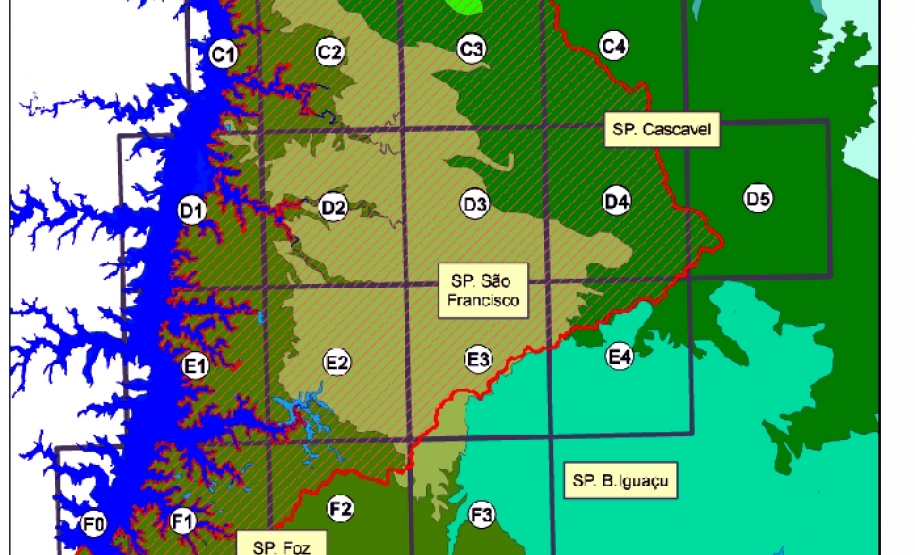 Subplanaltos da Bacia Hidrográfica Paraná III.