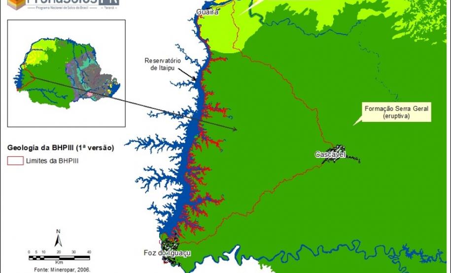 Geologia da Bacia Hidrográfica Paraná III.