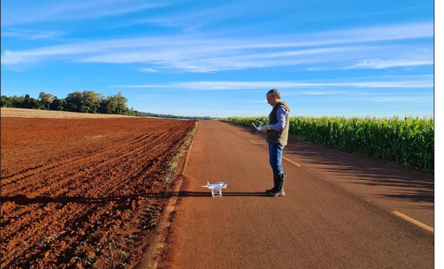 Uso de drone para obetnção de imagens