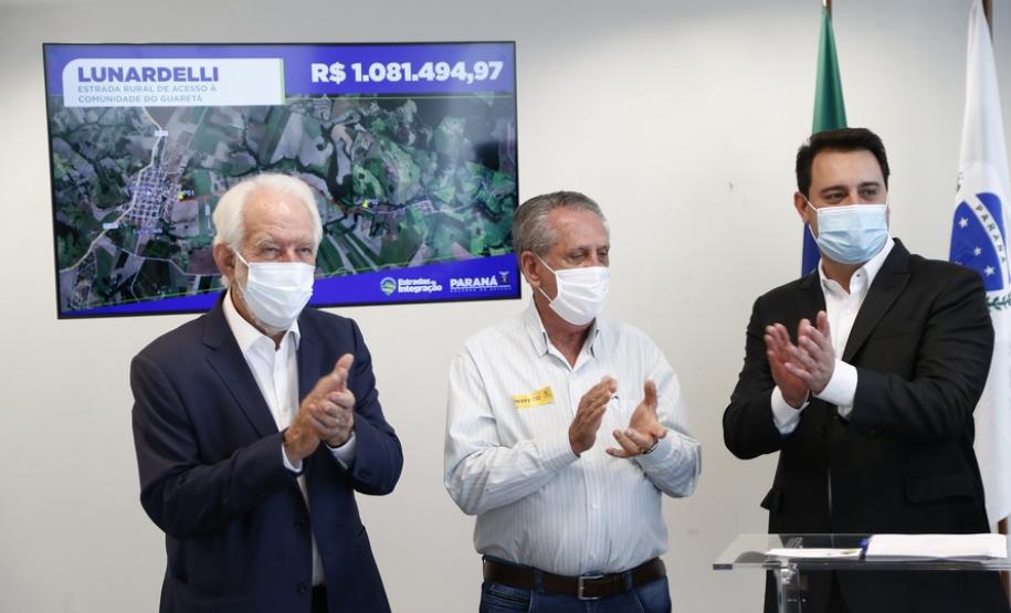 Estado vai revitalizar mais 49,72 quilômetros de estradas rurais de 12 municípios do Paraná