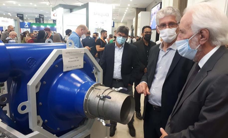 Governo do Paraná reafirma parceria com iniciativa privada para aumentar produção de pescados