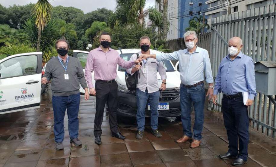 Novos veículos vão agilizar a assistência técnica do IDR Paraná aos agricultores do Estado