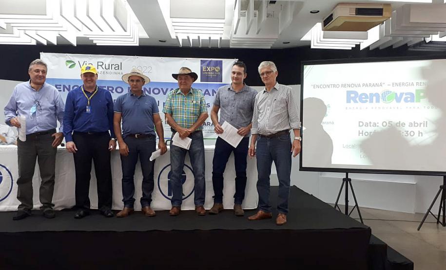 Encontro do Renova PR discute energias renováveis no campo e tem assinatura de novos contratos