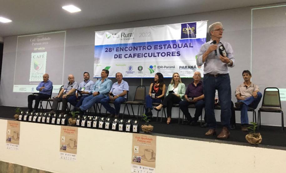 Governo reúne cafeicultores na ExpoLondrina e reforça relevância da cultura para o Estado
