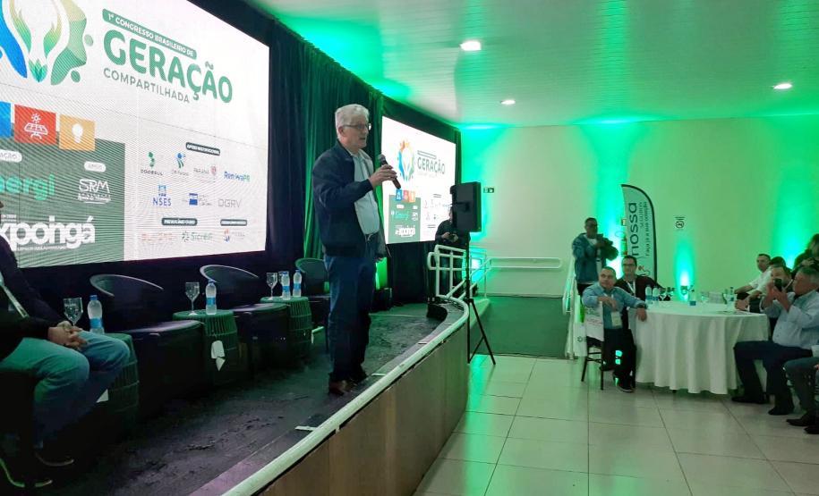 Na Expoingá, secretário da Agricultura defende investimento em energias renováveis no campo
