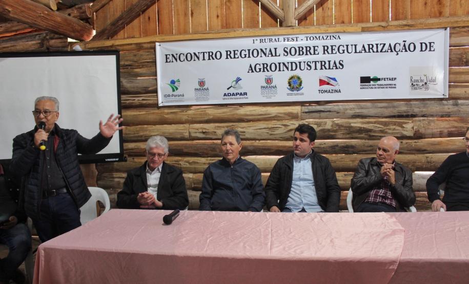 Evento no Norte Pioneiro estimula regularização de agroindústrias