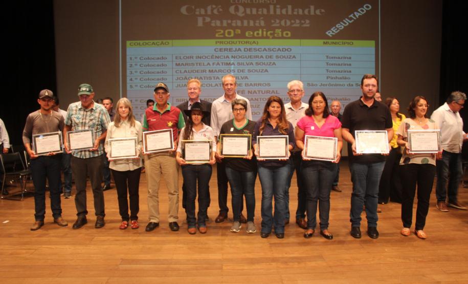 Mulheres do Norte Pioneiro conquistam os prêmios do concurso Café Qualidade Paraná