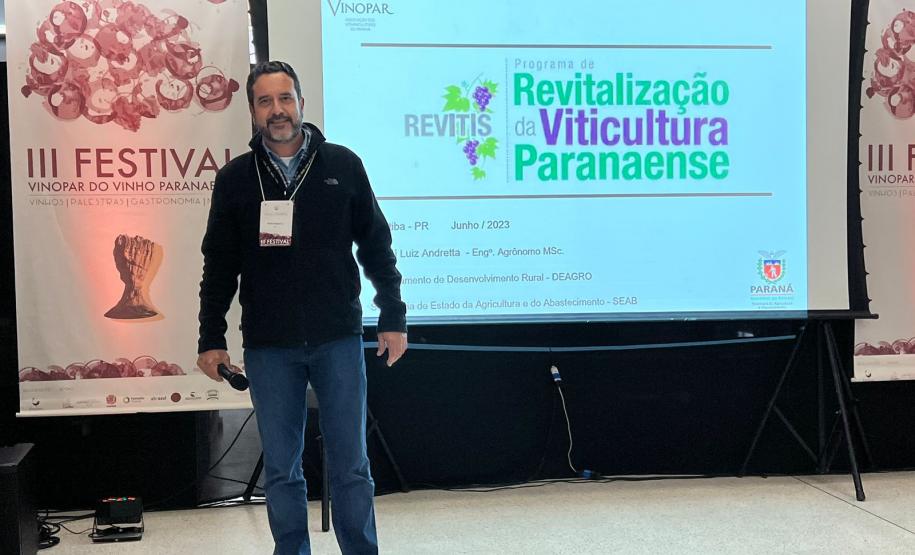 Com participação do Estado, evento destaca potencial da vitivinicultura paranaense