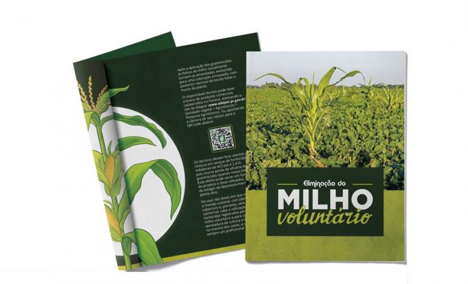 Livreto orienta produtores sobre como eliminar milho voluntário