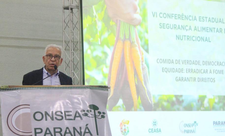 Conferência de segurança alimentar destaca políticas do Estado para atender a população