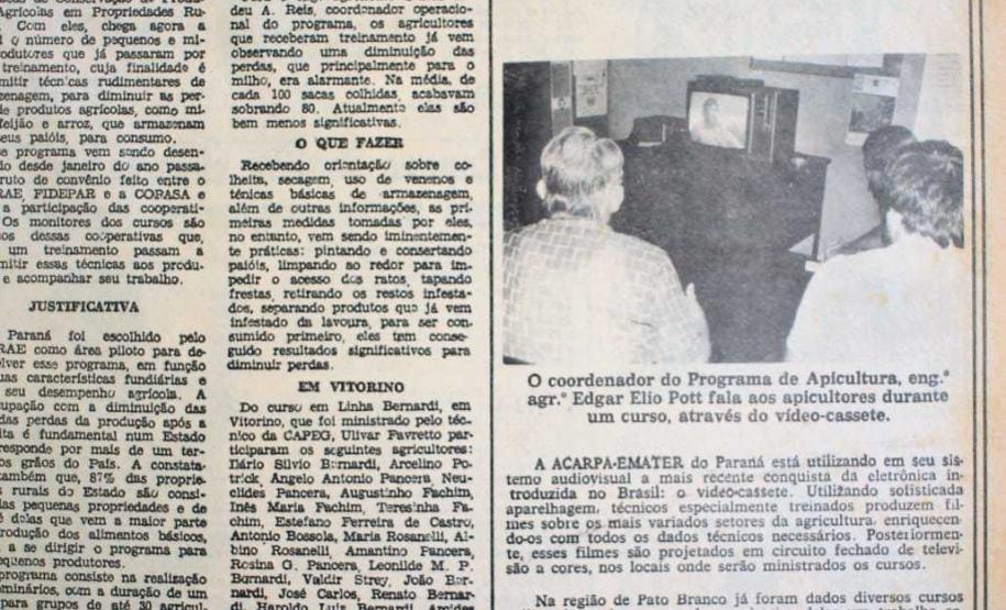 Parceria entre a Seab e o Museu Campos Gerais disponibiliza acervo digital do Jornal Seagri