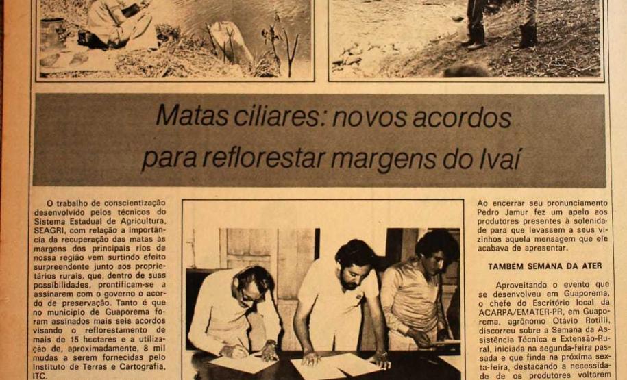 Parceria entre a Seab e o Museu Campos Gerais disponibiliza acervo digital do Jornal Seagri