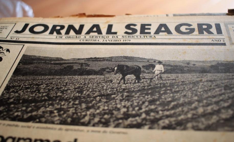 Parceria entre a Seab e o Museu Campos Gerais disponibiliza acervo digital do Jornal Seagri