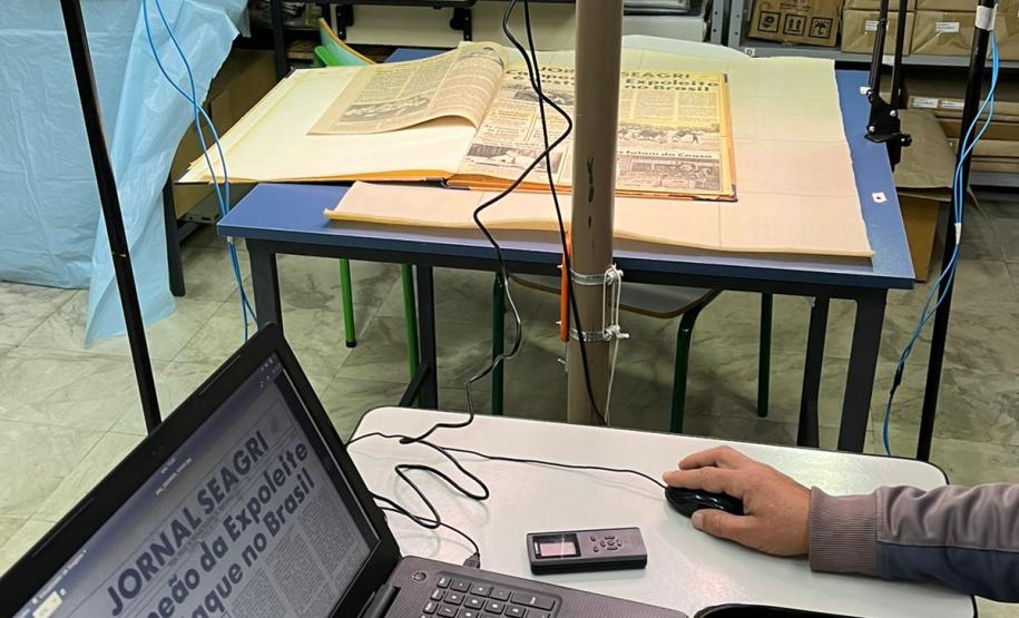 Parceria entre a Seab e o Museu Campos Gerais disponibiliza acervo digital do Jornal Seagri