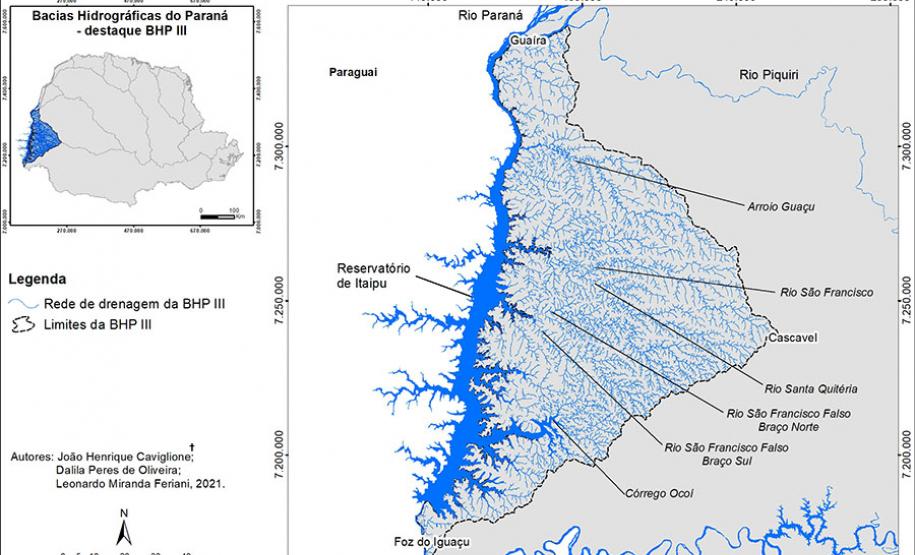 Mapeamento detalha de forma inédita a Bacia Hidrográfica Paraná III