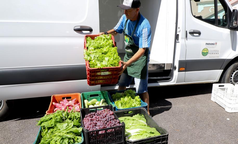 Programa Compra Direta Paraná inicia as primeiras entregas de alimentos