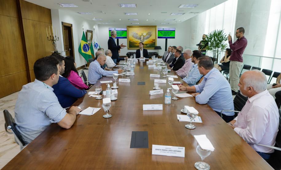 Com União da Vitória, Paraná chega a 100 municípios com selo de sanidade agroindustrial Foto: Roberto Dziura Jr/AEN