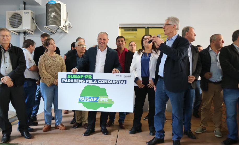 Com adesão de consórcio da Região Metropolitana de Curitiba, programa de sanidade agroindustrial chega a 135 municípios