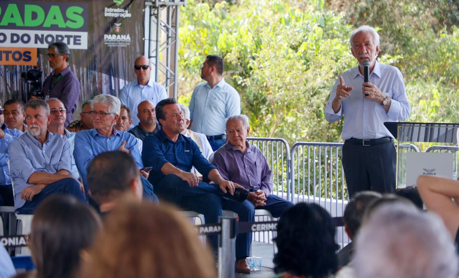 Estado inaugura pavimentação de estrada que liga Paraíso do Norte a Nova Aliança do Ivaí