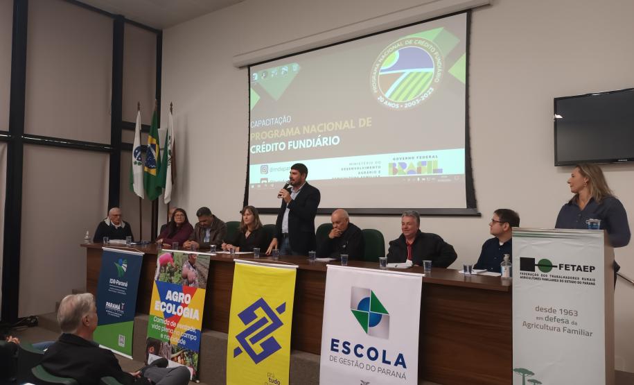 Paraná capacita agentes do Programa Nacional de Crédito Fundiário