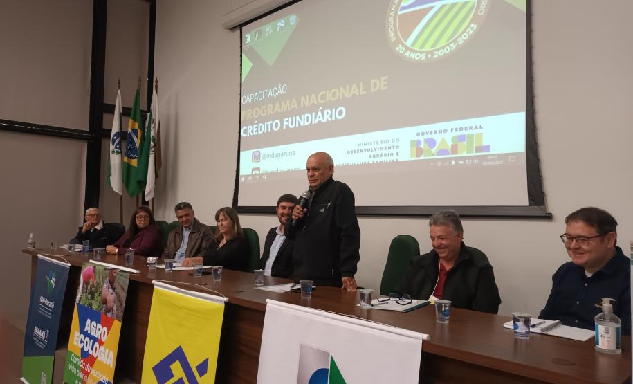 Paraná capacita agentes do Programa Nacional de Crédito Fundiário