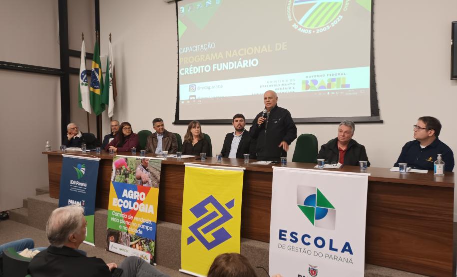 Paraná capacita agentes do Programa Nacional de Crédito Fundiário