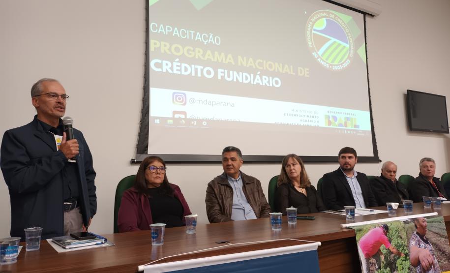 Paraná capacita agentes do Programa Nacional de Crédito Fundiário