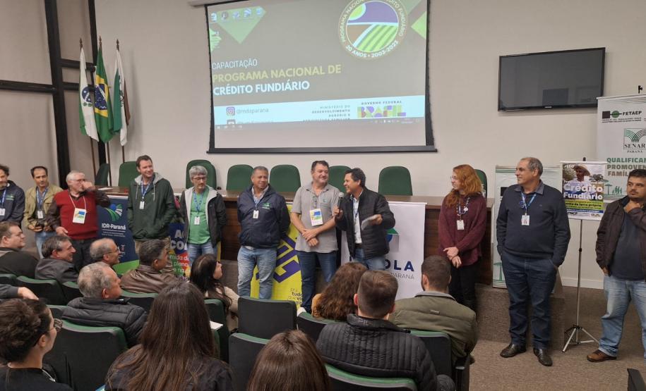 Paraná capacita agentes do Programa Nacional de Crédito Fundiário