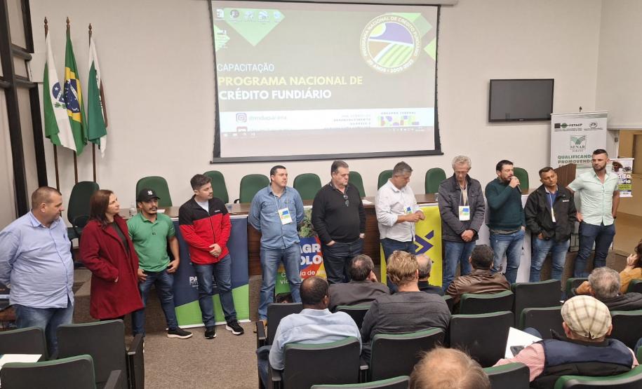 Paraná capacita agentes do Programa Nacional de Crédito Fundiário