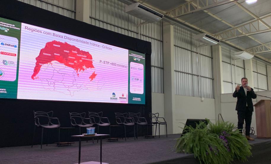 Seab apresenta Irriga Paraná em evento sobre agricultura de baixo carbono