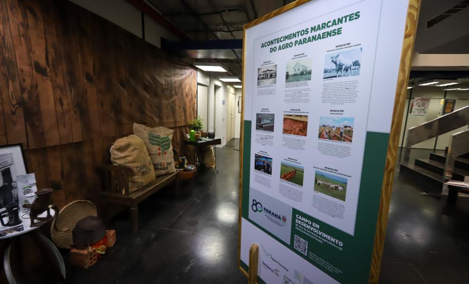 Em comemoração aos 80 anos de história, Secretaria da Agricultura lança exposição no Arquivo Público do Paraná