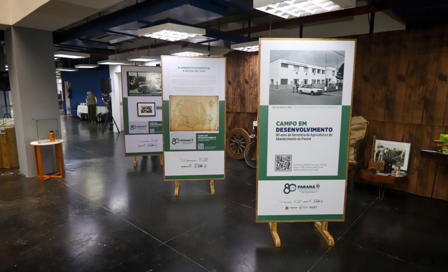 Em comemoração aos 80 anos de história, Secretaria da Agricultura lança exposição no Arquivo Público do Paraná