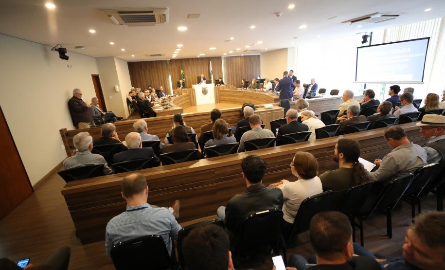 Em audiência pública, Seagri reforça incentivo à gestão sustentável do solo e da água