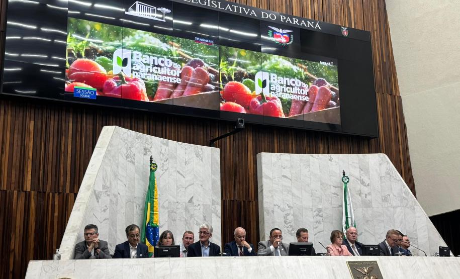 Assembleia homenageia os 80 anos da Secretaria da Agricultura em sessão solene