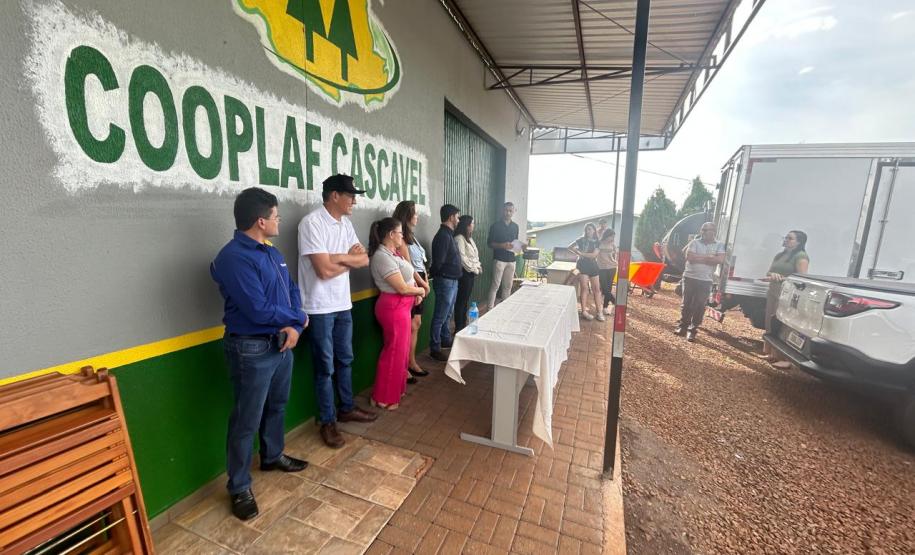 Cooperativa da agricultura familiar recebe equipamentos para produção de leite