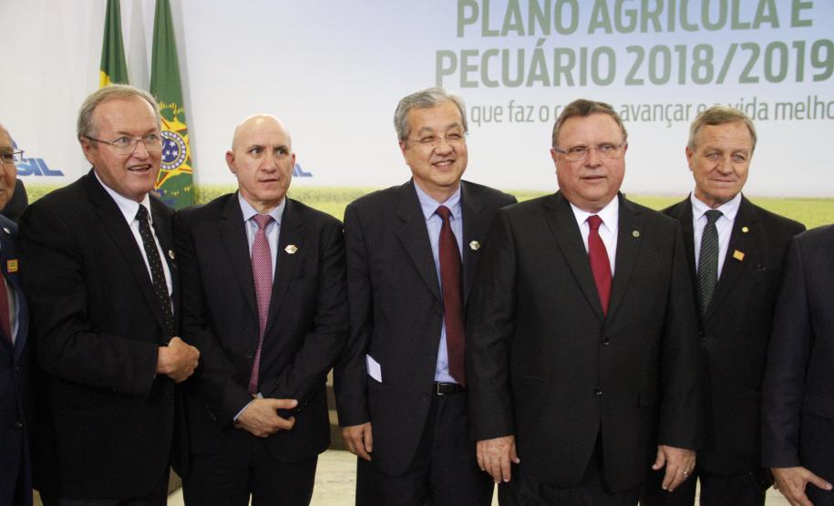 O secretário de Estado da Agricultura e do Abastecimento participou da divulgação do PAP em Brasília