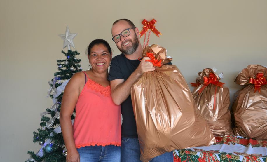 Seab entrega cestas de Natal para colaboradores terceirizados