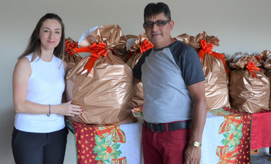 Seab entrega cestas de Natal para colaboradores terceirizados