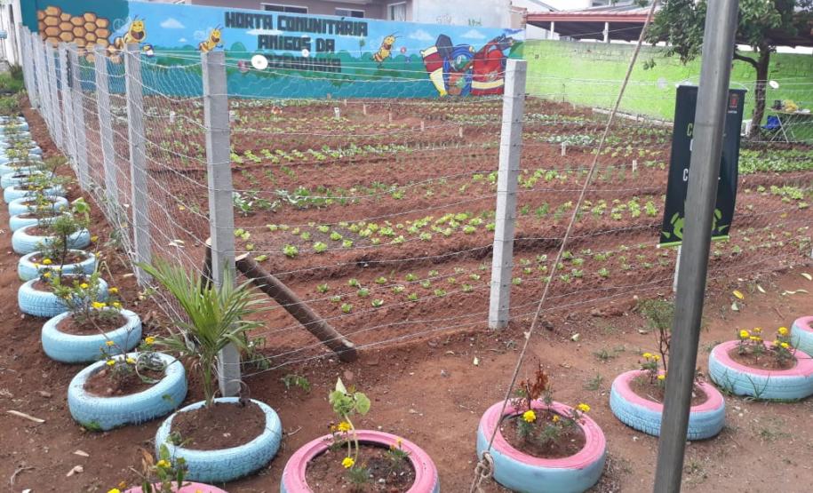 Programa Hortas Comunitárias inaugura segunda unidade Programa Hortas Comunitárias inaugura segunda unidade
