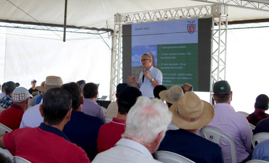 Palestra de Norberto Ortigara em Pato Branco