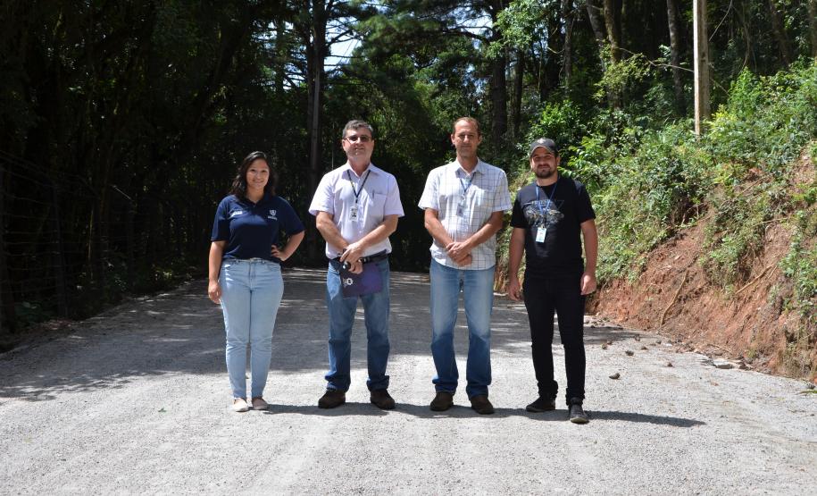 Pavimentação da Estrada Nova Tirol será concluída neste semestre Pavimentação da Estrada Nova Tirol será concluída neste semestre