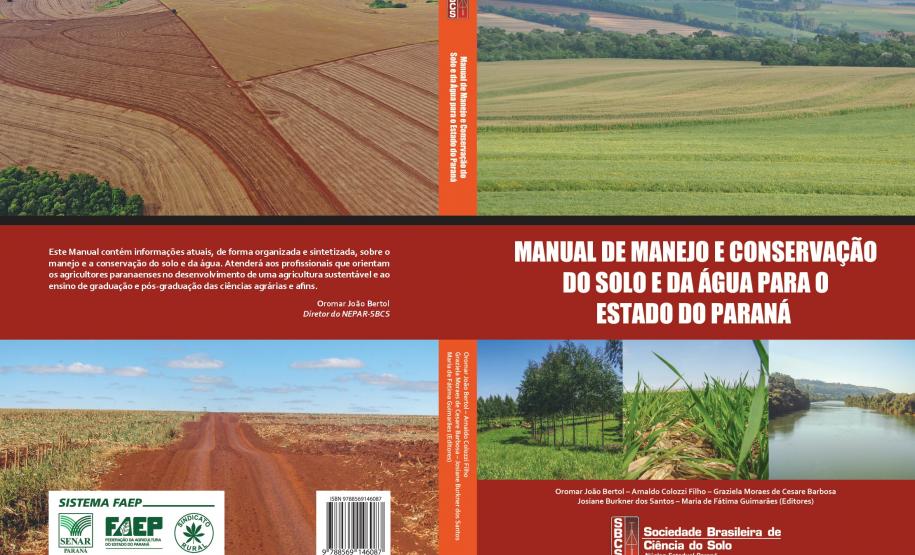 Evento em Ponta Grossa terá lançamento de manual sobre solos Evento em Ponta Grossa terá lançamento de manual sobre solos