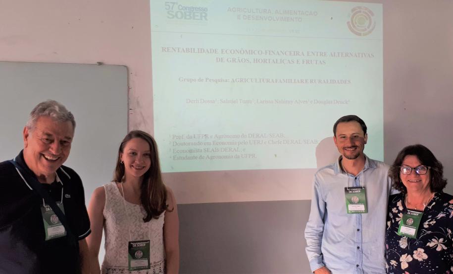 Estudo aponta maior rentabilidade de hortifrútis a longo prazo Levantamento feito por técnicos do Deral mostra que algumas hortifruticulturas podem ter mais rentabilidade econômico-financeira que a produção de grãos. O trabalho foi apresentado no 57º Congresso da Sociedade Brasileira de Economia, Administração e Sociologia Rural (Sober).