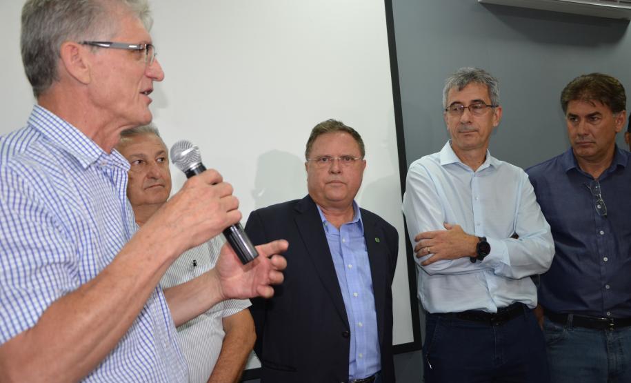 Ministro Blairo Maggi visita
Show Rural, em Cascavel