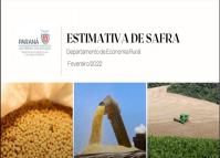 Estimativa de safra - Relatório Mensal de fevereiro