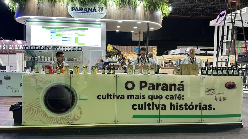 Cafés especiais do Paraná ganham vitrine internacional em evento em Belo Horizonte 