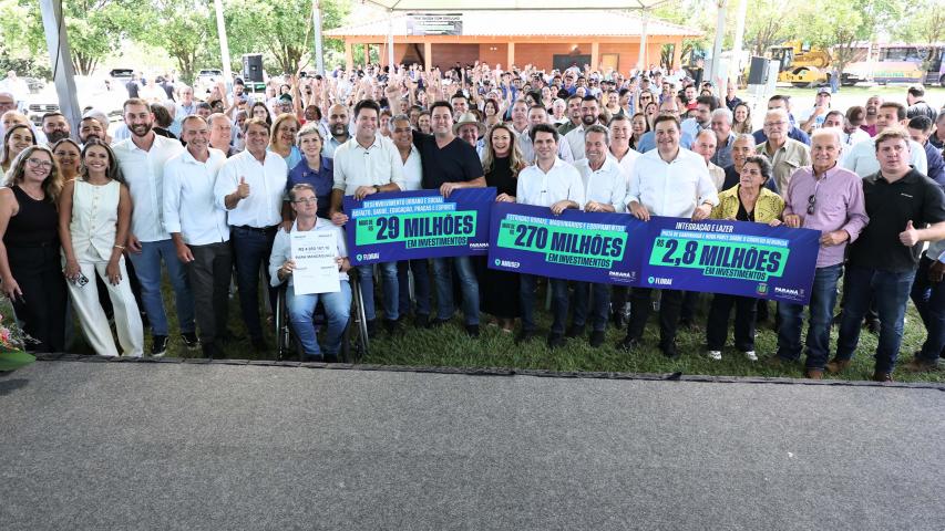  Estado investe R$ 67,6 milhões para melhoria da infraestrutura urbana e rural de Floraí 